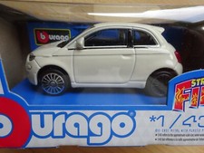 Fiat 500e weiss Modelauto
