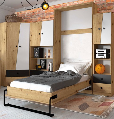Schrankbett einzelbett - schrankbett,