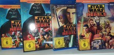  Blu-ray Sammlung STAR WARS REBELS STAFFEL 1+2+3+4 1 Bis 4 KOMPLETTE SERIE SET 