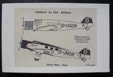 Classic plane resin - plane, junkers