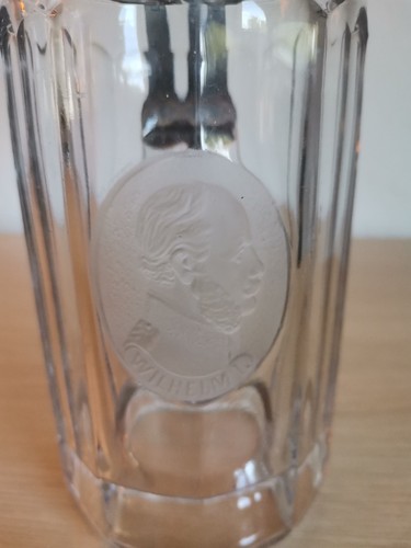 Bierkrug kaiser wilhelm - wilhelm, glas