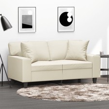 2-Sitzer-Sofa mit Zierkissen