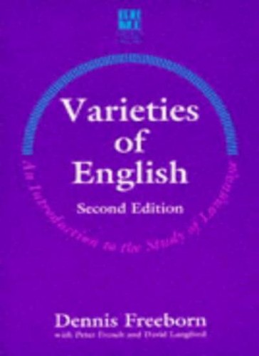 Varieties english an - varieties,