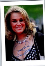 Original Autogramm Christina Surer /// Autogramm Autograph signiert signe 324456