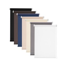 VICTORIA M Rollo Klemmfix ohne Bohren Fenster Klemmrollo Tür Verdunkelungsrollo