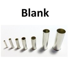 Aderendhülsen unisoliert blank  0,50 - 16 mm² Kabelhülsen Endhülsen 5-1000ST