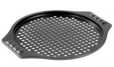 Stoneline® 33cm Pizzabackblech Schwarz Backblech Ofenblech Antihaft IIWahl 14329