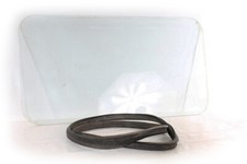 Scheibe Fenster Wohnwagen Bastei old vintage mit Gummi