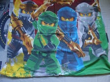 *NINJAGO* Bettwäsche 135x200 cm Bezug + Kissen 100% Baumwolle