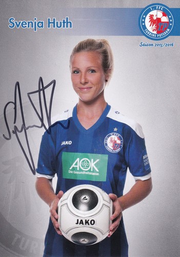 Autogramm svenja huth - autogramm,