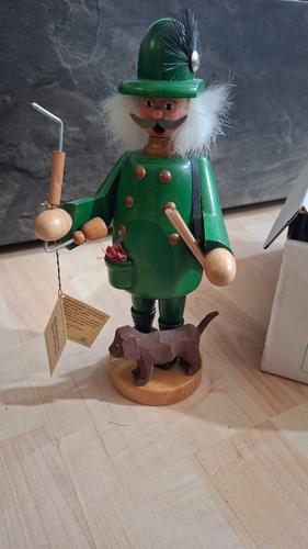 Räuchermann förster mit hund - förster,