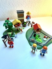 Playmobil 3 Sets Meerschweinchen, Hasenstall, Vogelhaus