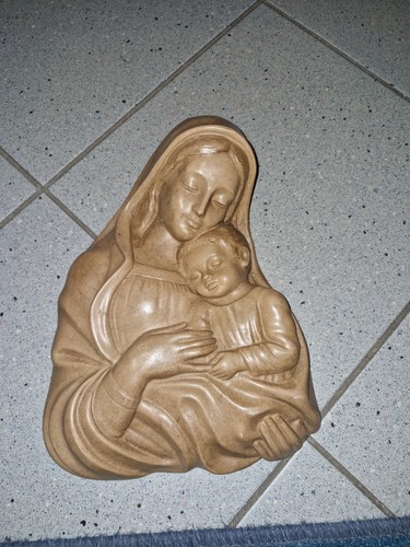 Alte gips figur madonna - alte,