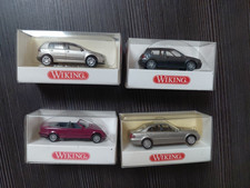 Modellautos 1:87 Wiking 4er Konvolut PKW  , 1