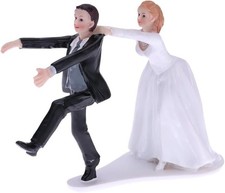 Anself Tortenaufsatz Brautpaar