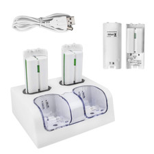 Wii Ladestation 4 Akkus 2