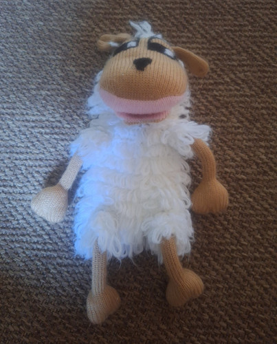 Handpuppe schaf plüschtier - handpuppe,