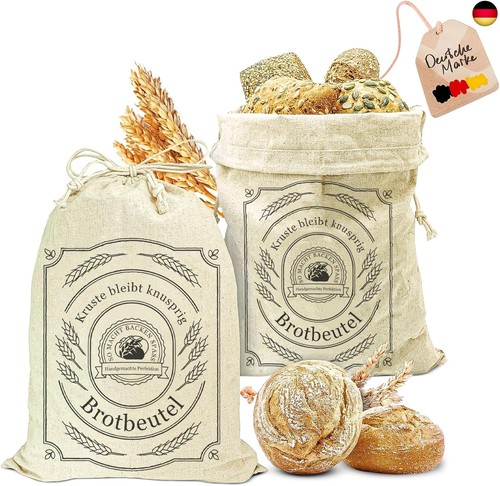 Leinen brotbeutel stoff - leinen,