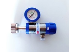 GCE Mediselect 2 Sauerstoff Druckminderer + Flowmeter (0-15l/min)