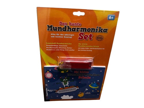 Das bunte mundharmonika set - bunte,