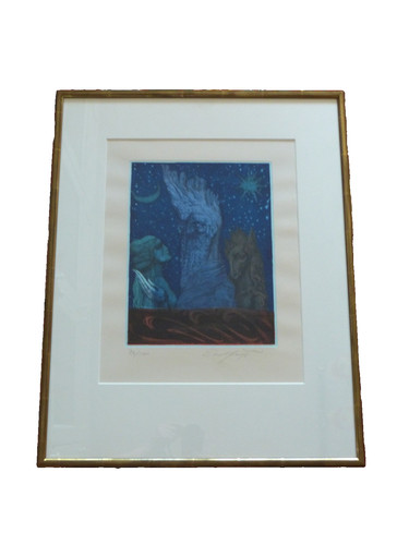 Ernst fuchs lilith der - fuchs, "lilith