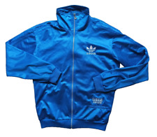 Adidas Chile 62 Jacke Shiny Wetlook blau blue Jacke Jacket Sz. M