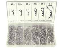 150-tlg. Federsplint Sortiment Sicherungssplint Wellensicherung Sicherung Stifte