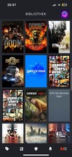Steam Account 33 spiele