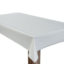 Laro Wachstuchtischdecke Weiß