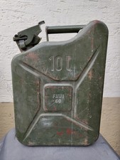 Kraftstoff-Kanister 10L Metall 1980 Vintage