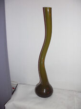 Vase Glas modern 40,5 cm hoch neu mit etikett