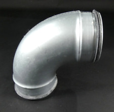 Wickelfalzrohr | Bogen 90° | Ø 100 | mit Lippendichtung | Stahl verzinkt