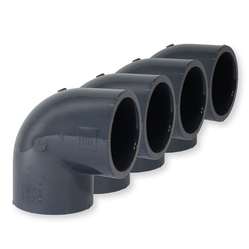 4er set pvc fitting - 4er, winkel