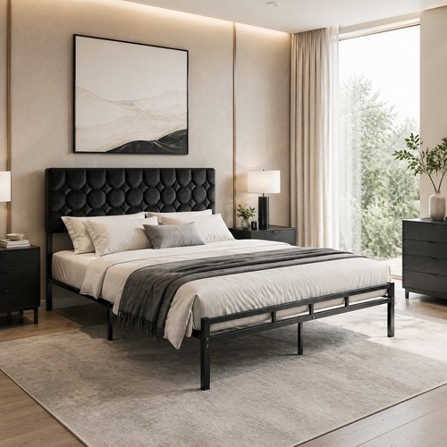 Metallbett bettrahmen - metallbett,