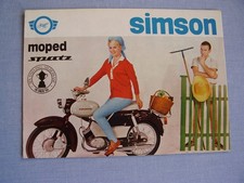 Simson Moped Spatz VEB