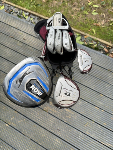 Set wilson deep red - set, junior