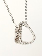 Original Swarovski seltene Collier mit Anhänger Rhodiniert – alte Kollektion -16