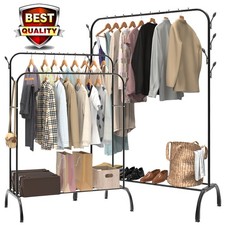 Kleiderständer Kleiderstange Kleiderständer Stabil Freistehender Rollenständer