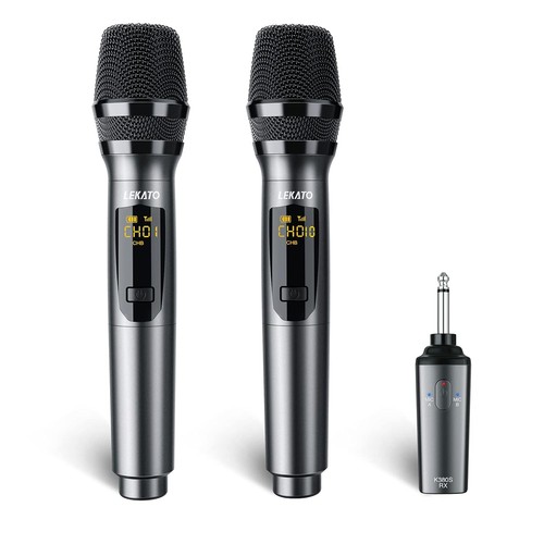 Kabelloses mikrofon set dual - set,
