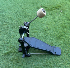 dRUM Kettenantrieb Single Bass Drum Kick Pedal schwarz