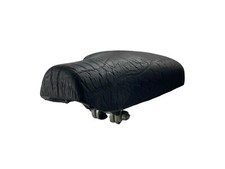 SMP SELLE Oldtimer Fahrrad Sattel Schwarz Original Vintage inkl Sattelklemme