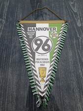 Rarität Großer Wimpel  HANNOVER 96 /  27×42cm 