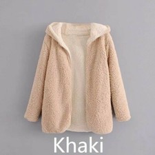 Ladies Faux Sheepskin Coat