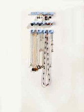 Wand / Tür Organizer für Schmuck Halter Organizer Aufbewahrung Schmuckleiste NEU