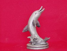 Lavastein Deko Figuren Skulpturen  Delphin Tier