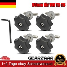 4x Befestigungsschrauben 50mm Edelstahl für VW T5 T6 Multiflexboard Rastschiene