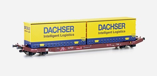 Mehano 28409 containerwagen - h0,
