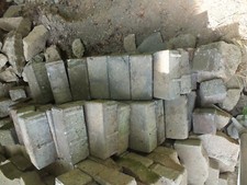 Alte beton pflastersteine - beton,