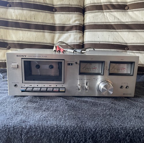 Sony stereo cassette deck - sony,