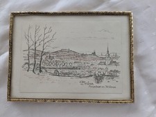 alter Messing Bilderrahmen mit